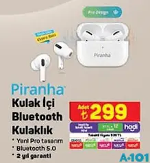 PİRANHA KULAK İÇİ BLUETOOTH KULAKLIK PİRANHA KULAK İÇİ BLUETOOTH KULAKLIK